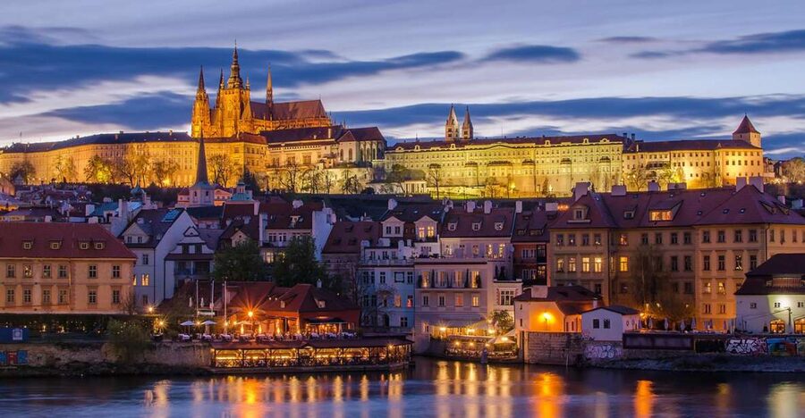 Prague: Evening Photography Tour by Car - Strahov Monastery puts the city below you