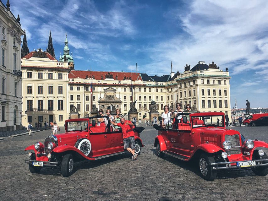 Prague: Fairytale Karlstejn Castle in Retro-Style Car - The Chapel of the Holy Cross and royal treasures