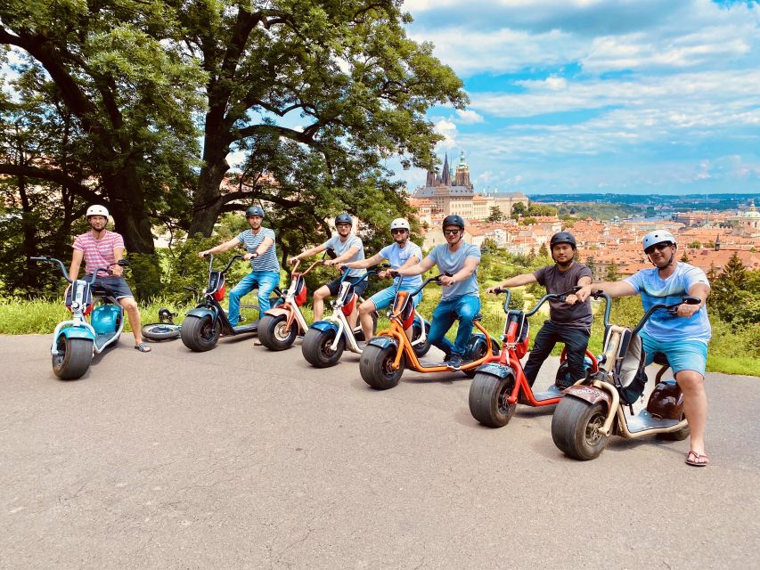 Prague: Fat Tire E-Scooter Guided Tour - Across Josefov, Old Town, and the historic center
