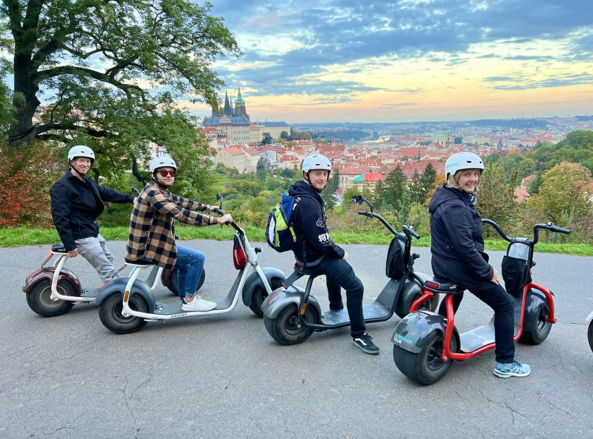 Prague: Fat Tire E-Scooter Guided Tour - Prague Castle and Strahov from the saddle