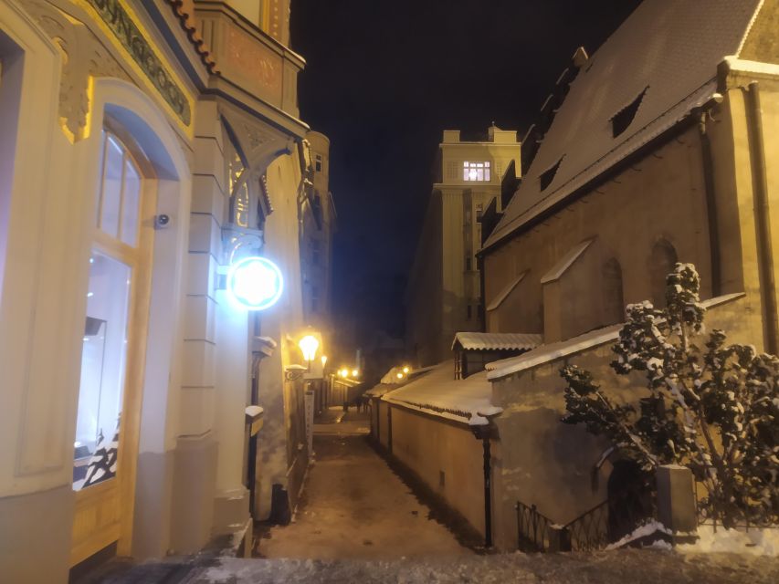 Prague: Ghost Walking Tour - Weather, bags, and accessibility