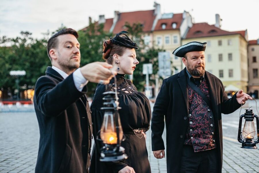 Prague: Ghosts and Legends Nighttime Guided Walking Tour - Ungelt and Týn Court reveal a quieter Old Town