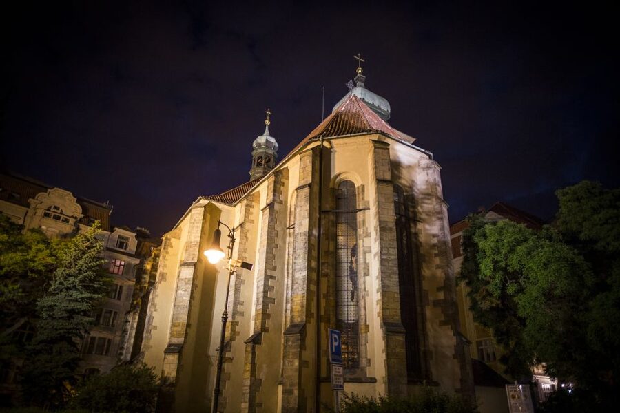 Prague: Ghosts and Legends of the Old Town Evening Tour - Saint Castulus Church and the language of belief