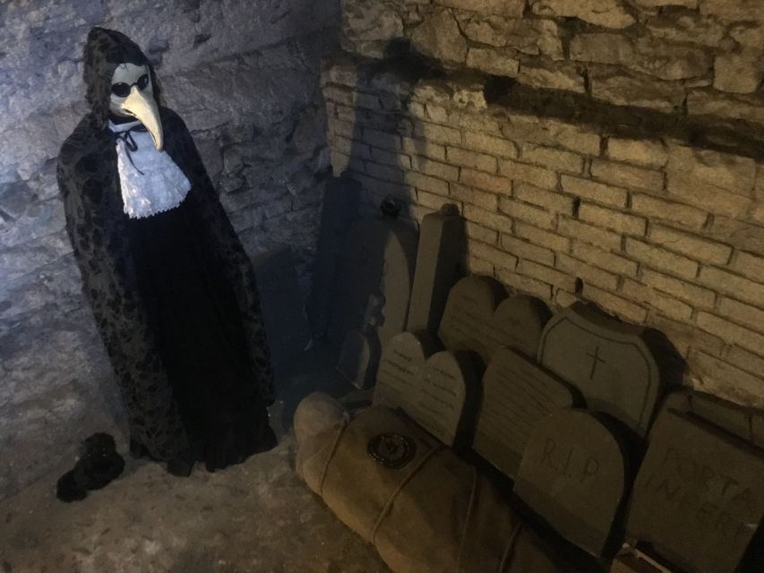 Prague: Ghosts, Legends, Medieval Underground & Dungeon Tour - Josefov, Paris Street, and the Golem
