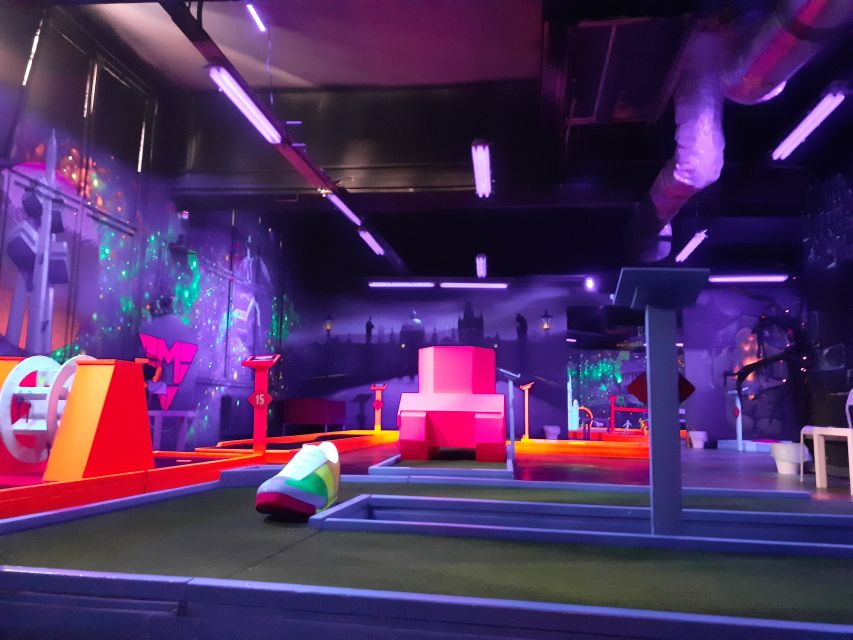 Prague: Glow Golf Mini Golf Game by UV Light - Price, Value, and Booking Choices
