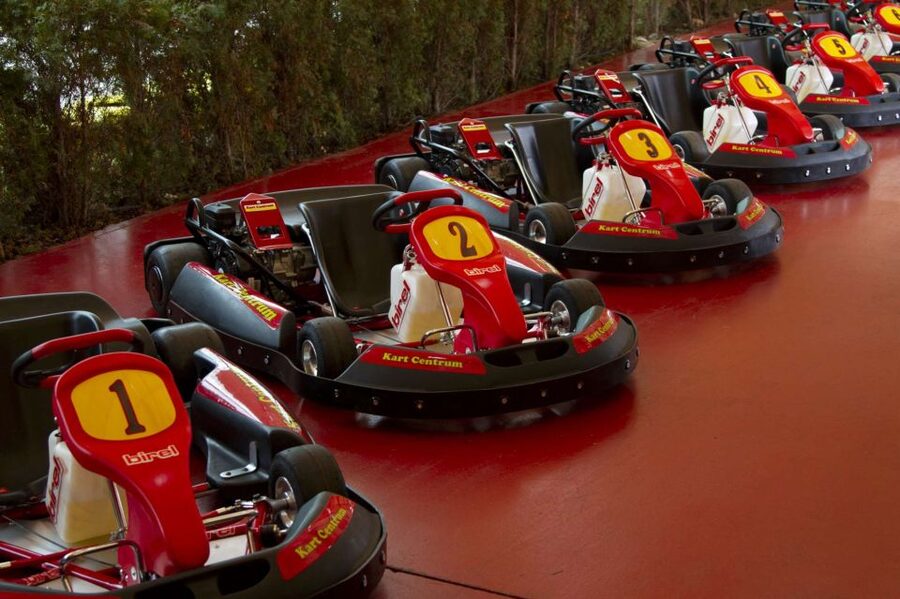 Prague: Go-Kart Racing Experience - Burgers and beer after the checkered flag
