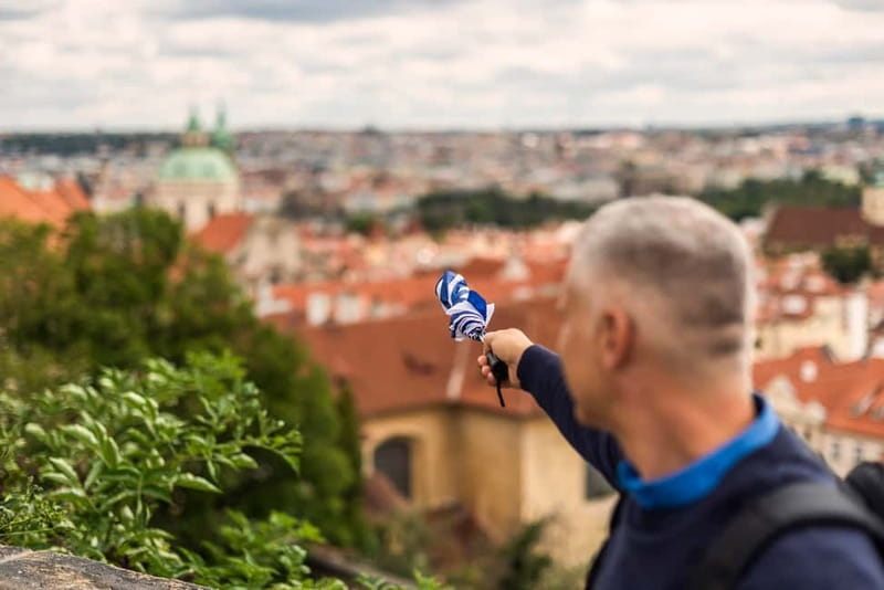 Prague Grand 2,5 hour + 2 hour exterior walking tour - The tram ride to Pohořelec