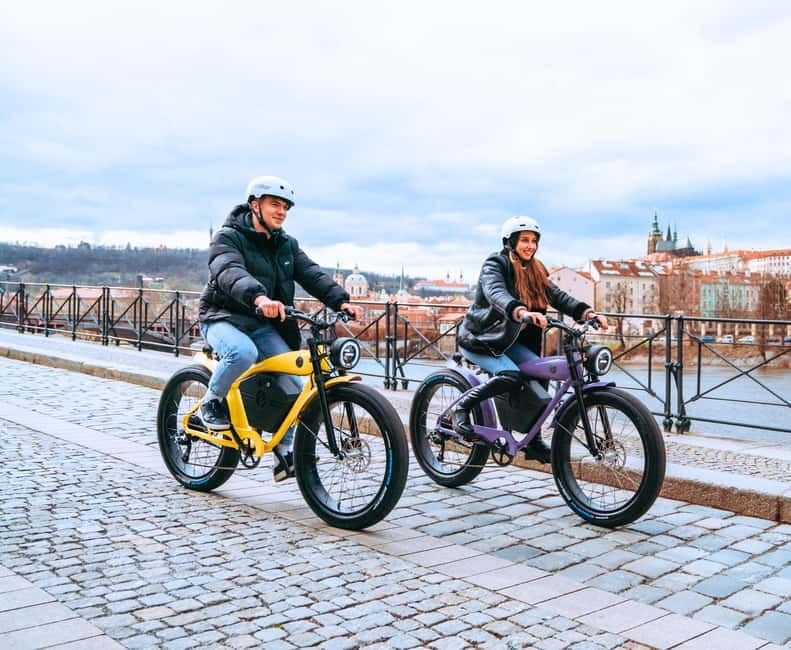 Prague: Grand City Tour on Fat e-Bike - What the guide adds to the two-hour route