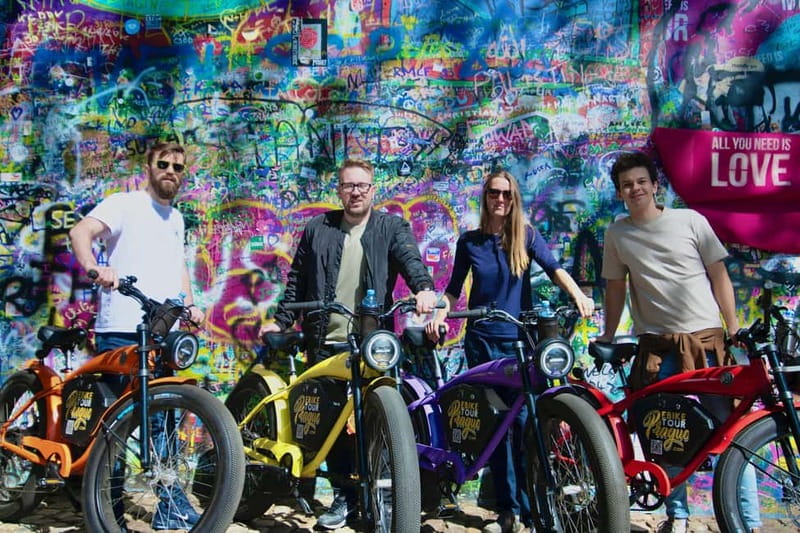 Prague: Grand City Tour on Fat e-Bike - Strahov, Petřín, and the route back downhill