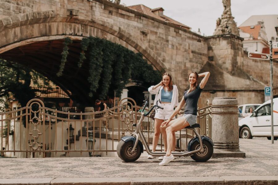 Prague: Guided Fat Tire e-Scooter Tour - Lennon Wall, Charles Bridge, and Kampa Park