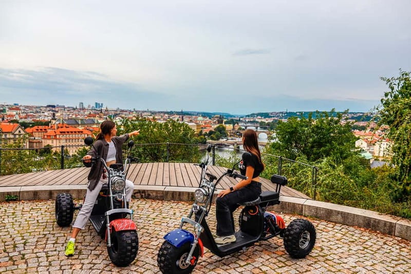 Prague: Guided Sightseeing Tour by Electric Trike - Letná Park and the Prague Metronome