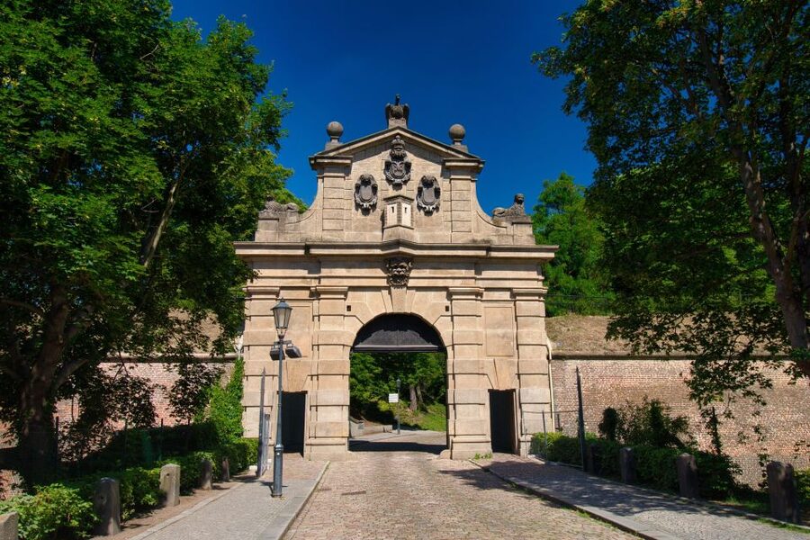 Prague: Guided tour to the historic fortress of Vyšehrad - The viewpoint above the Vltava River