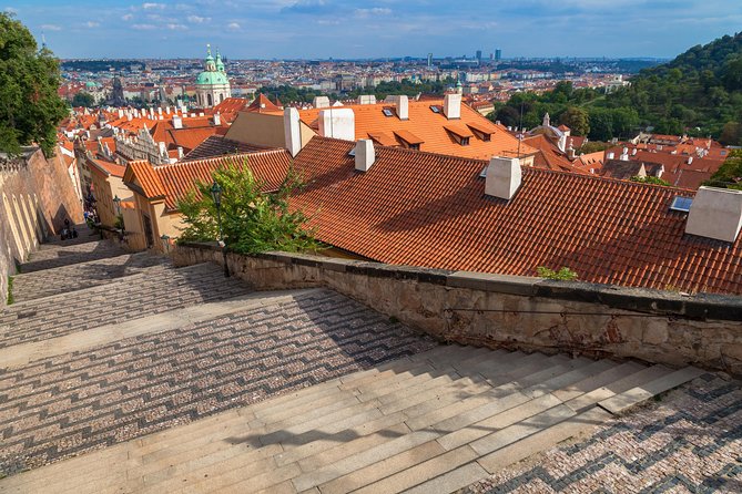 Prague Half Day City Tour by Bus and by Foot - Seeing New Town from an air-conditioned bus