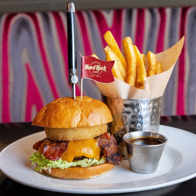 Prague: Hard Rock Cafe with Set Menu for Lunch or Dinner - How good is the food value at $31?