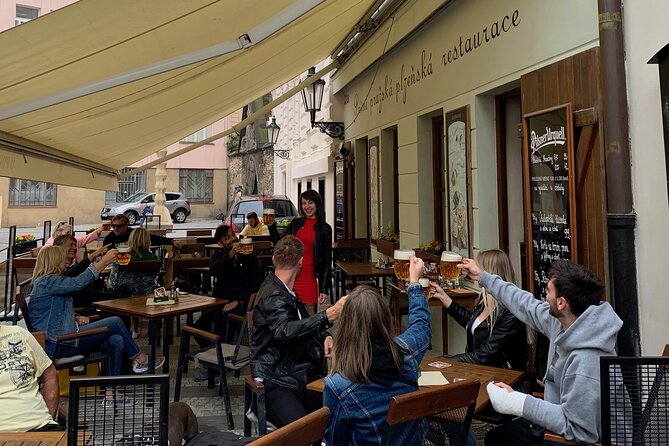 Prague Historic Pub Tour with Drinks Included - The Jewish Quarter, Theatre, and Charles Bridge