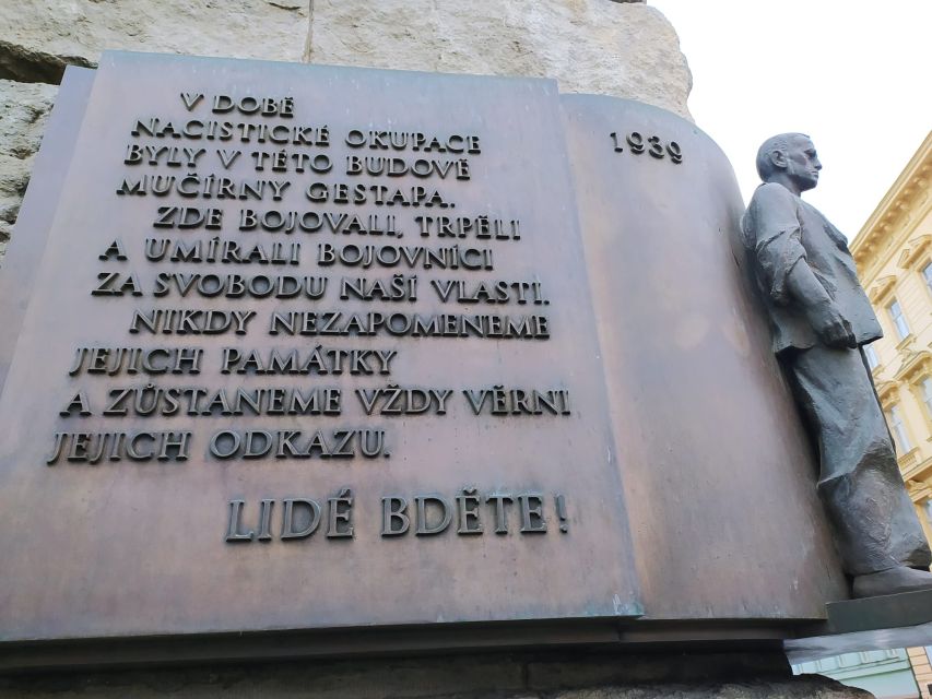 Prague: Historical Walking Tour with Focus on World War 2 - The church crypt at Resslova 9a