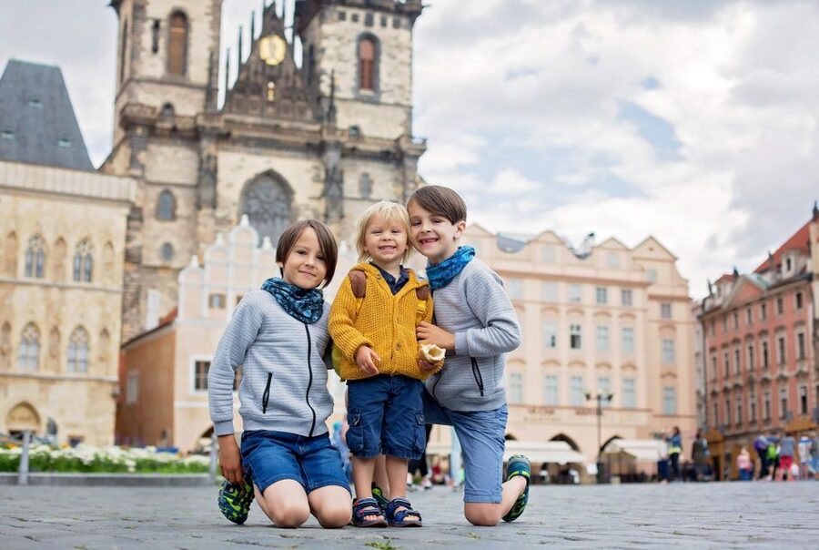Prague Hradcany Castle, St Vitus Cathedral Tour with Tickets - St George’s Basilica adds an older, quieter note