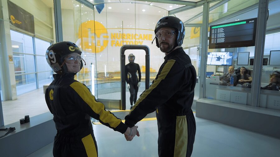 Prague: Hurricane Factory Indoor Skydiving Experience - A small-group setup with direct instruction