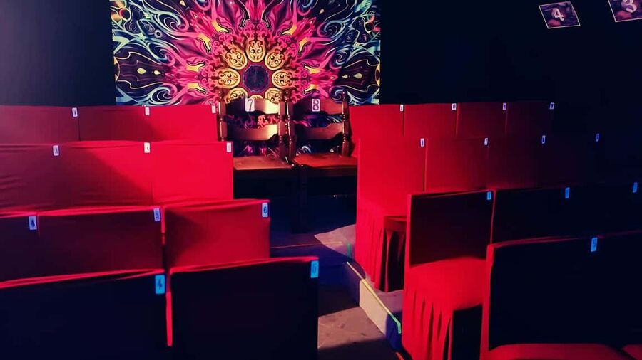 Prague: Images of Love Black Light Theatre Show - Inside the 15th-century underground room