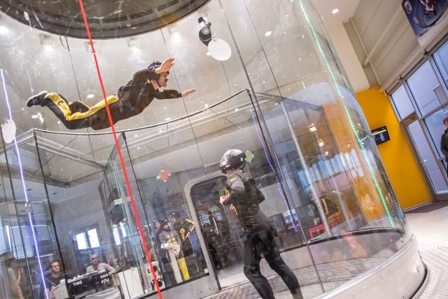 Prague: Indoor Skydiving Wind Tunnel Adventure - The viewing platform adds value for non-flyers