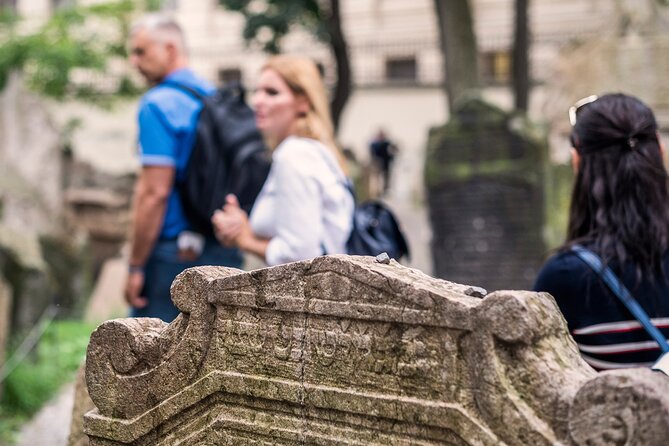 Prague Jewish Quarter Walking Tour with Admission Tickets - The Old Jewish Cemetery and its crowded stones