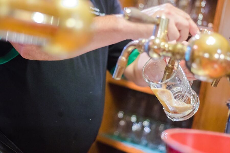Prague: Legendary Beer Tour with Dinner - The Old Town pub with a presidential link