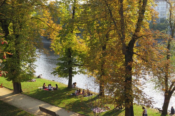 Prague Literary & Historical Tours - Comprehensive Route - Slovanský ostrov and the river view