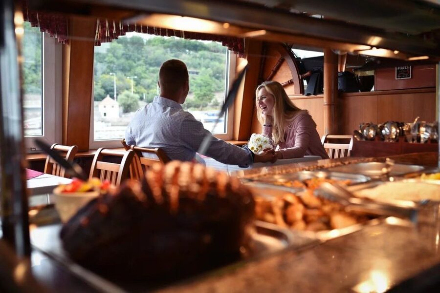 Prague: Lunch Cruise on Vltava River with open Buffet - A River View of Prague With Lunch Included