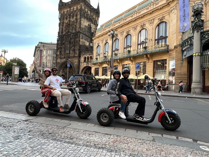 Prague Monastery & Panoramic Viewpoint Electric Trike Tour - Key points to know before you book