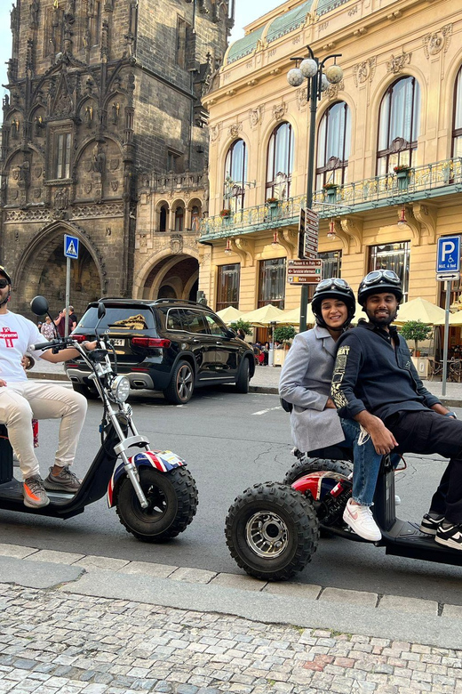 Prague Monastery & Panoramic Viewpoint Electric Trike Tour - Prague Castle, Petrin Hill, and the Strahov Stadium