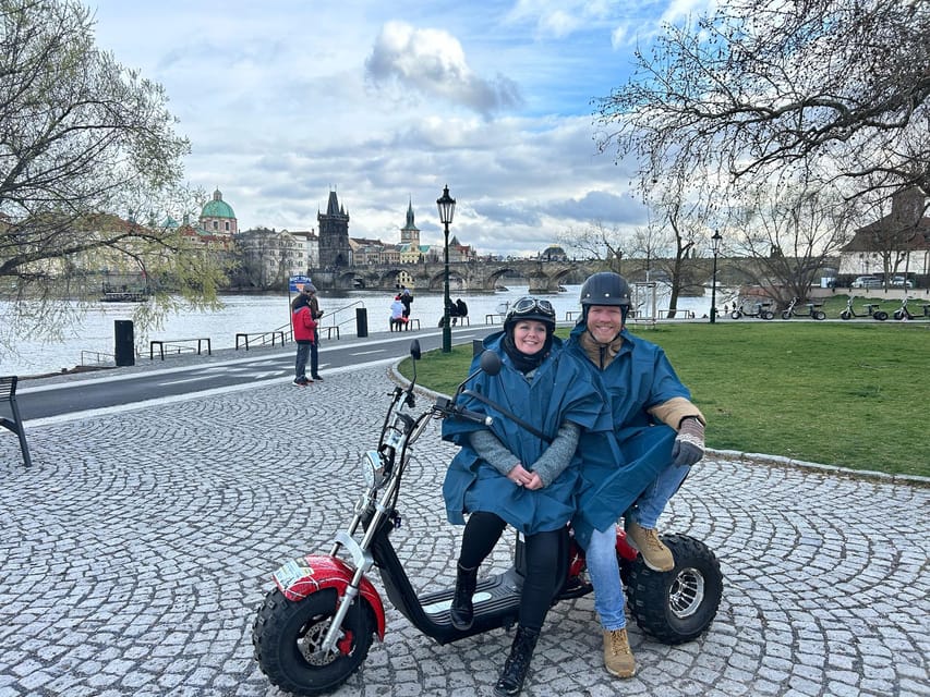 Prague Monastery & Panoramic Viewpoint Electric Trike Tour - Old Town brings the route back to the center