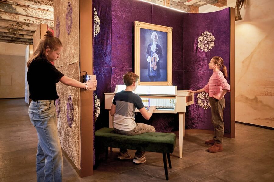 Prague: Mozart Interactive Museum Entry Ticket - Following Leopold Mozart at the cembalo