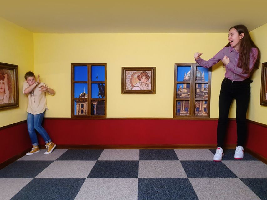 Prague: Museum of Fantastic Illusions Entry Ticket - Staff assistance makes a difference