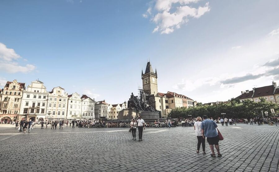 Prague: Old Town and Jewish Quarter Guided Walking Tour - Crossing into Prague’s Old Town