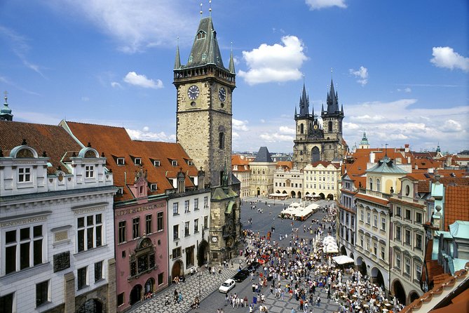 Prague Orientation 1-Hour Bus Tour - From Masaryk Station to Wenceslas Square