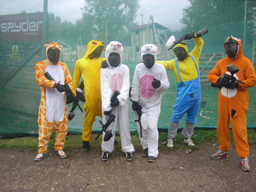 Prague: Paintballing Games - Different scenarios keep the action moving