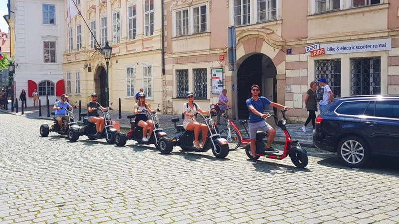 Prague: Panoramic Viewpoints Guided Electric Tricycle Tour - Key points to know before booking
