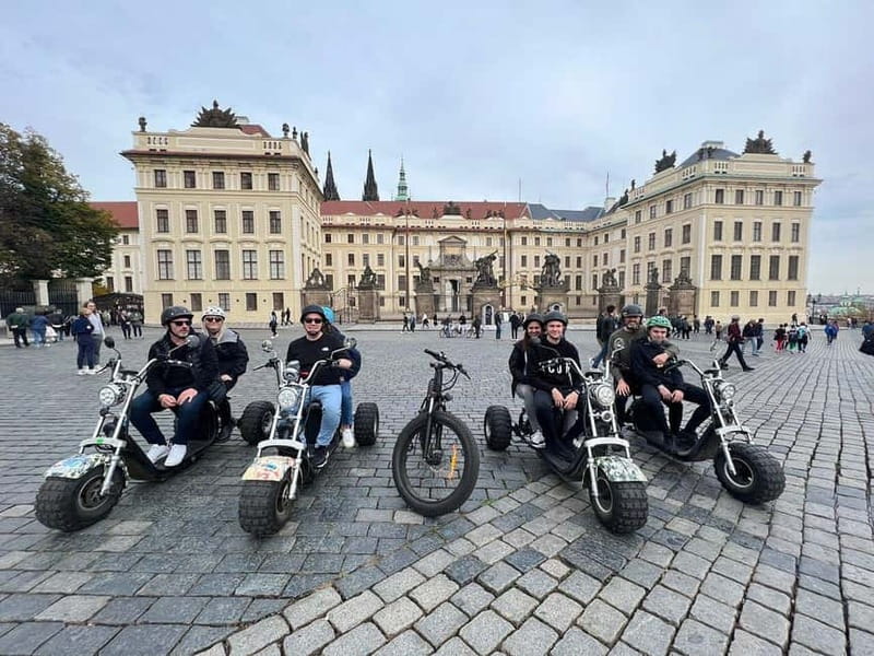 Prague: Panoramic Viewpoints Guided Electric Tricycle Tour - The guides can make or break the ride