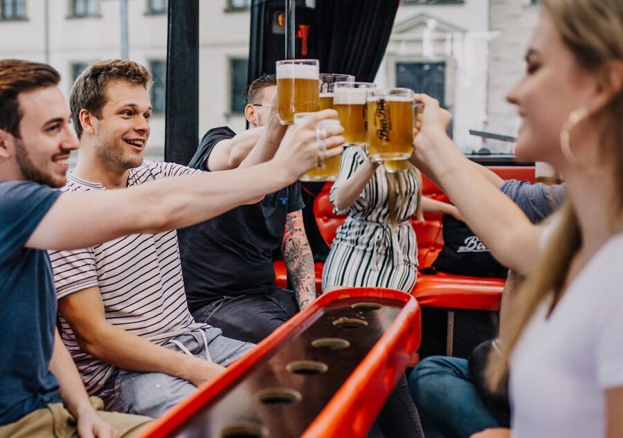 Prague: Party Beer Bus - The route through Prague’s best-known sights