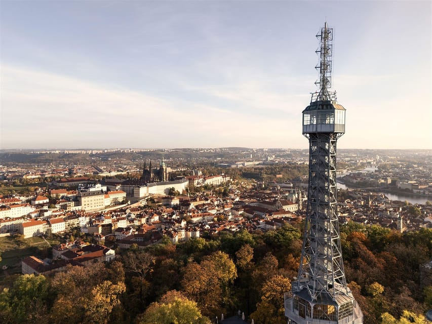 Prague: Petřín Tower and Mirror Maze Entry Ticket - What you see from the top