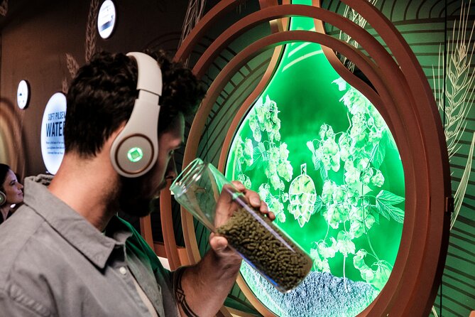 Prague Pilsner Urquell Experience with 3 Free Beer Tastings - A beer museum with theater, not stainless-steel tanks