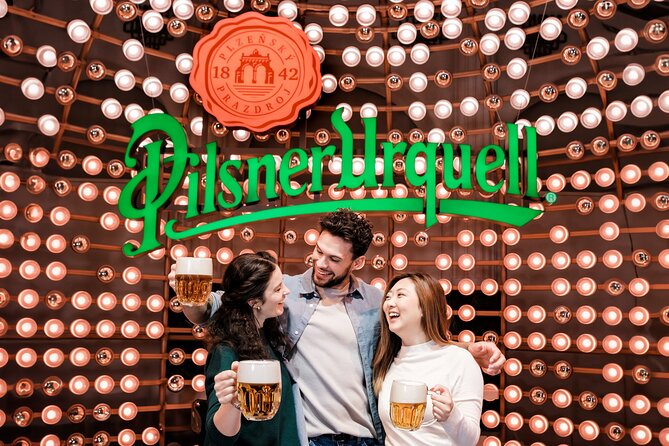 Prague Pilsner Urquell Experience with 3 Free Beer Tastings - What happens on the storytelling floor