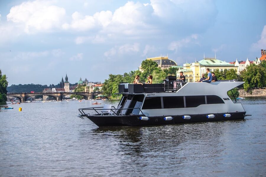 Prague: Private River Cruise with Unlimited Beer or Prosecco - The quieter route and possible swimming stop
