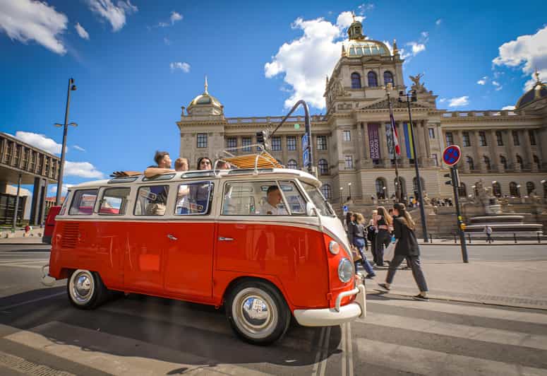 Prague: Private Sightseeing Tour in original VW Samba bus - Prague sightseeing with a classic VW as the main attraction