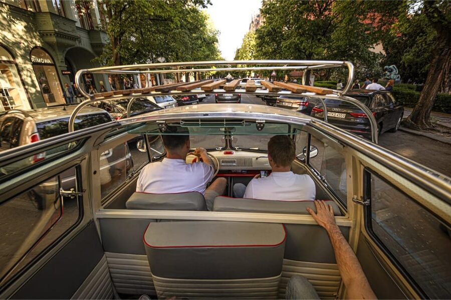 Prague: Private Sightseeing Tour in original VW Samba bus - Who will get the most from this experience