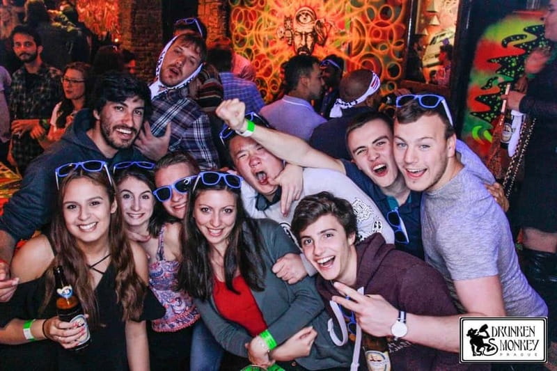 Prague: Pub Crawl with 2-Hour Open Bar at Drunken Monkey - Choosing between the 8 PM and 10 PM groups
