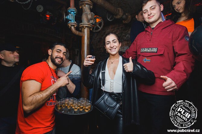 Prague Pub Crawl with Unlimited Drinks & 5 story club Entry - Finishing at five-story Karlovy Lazne