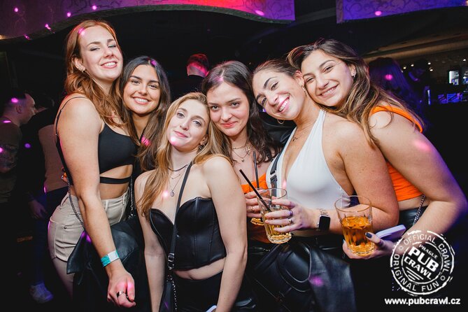 Prague Pub Crawl with Unlimited Drinks & 5 story club Entry - The guides make or break the evening