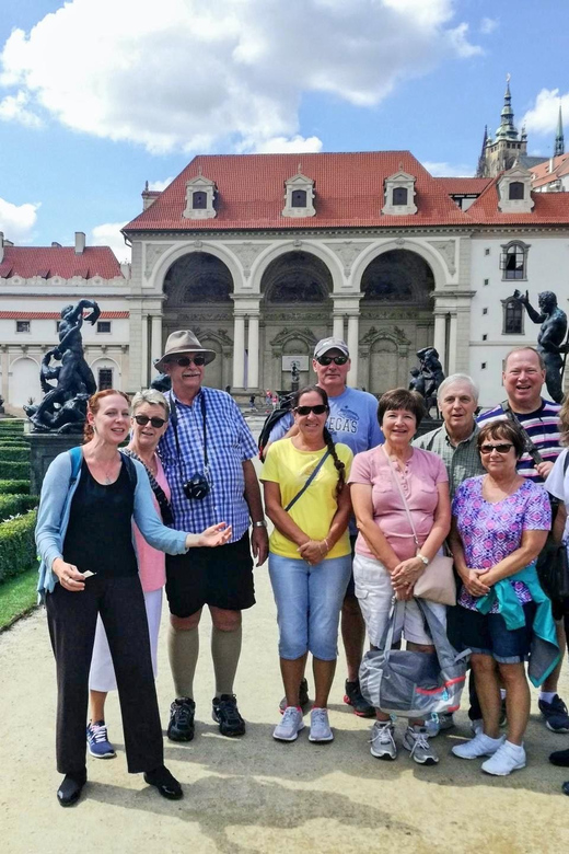 Prague Renaissance and Baroque Gardens Walking Tour - Tulips, the stag moat, and the route below the castle