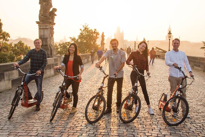 Prague Segway & E-Scooter Grand City Tour - Strahov Monastery, the stadium, and the Segway switch